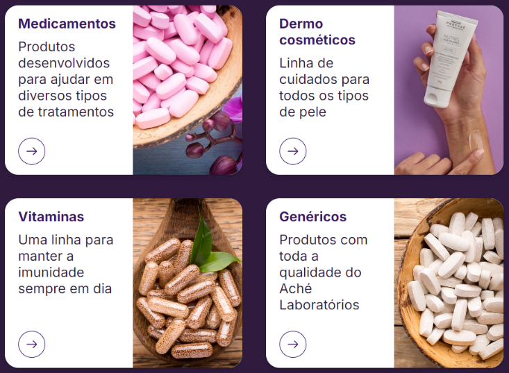 Medicamentos, dermo cosméticos, vitaminas, genéricos